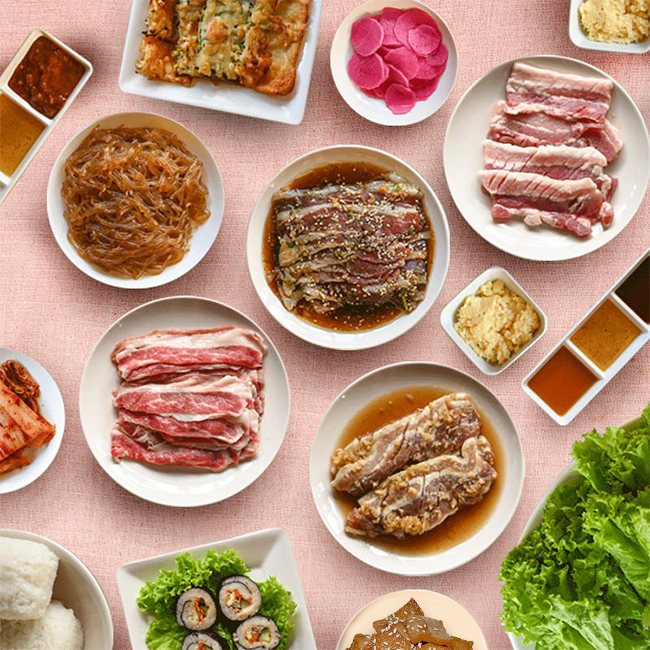 Pork and Beef KBBQ Party Kit (3-4 Pax)