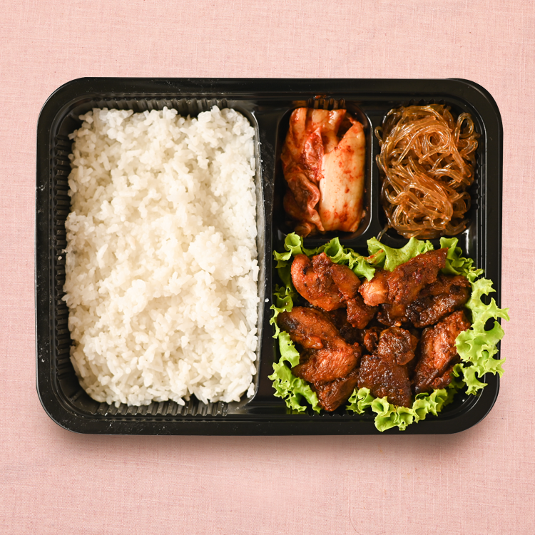 Sweet and Spicy Chicken BBQ Solo Meal