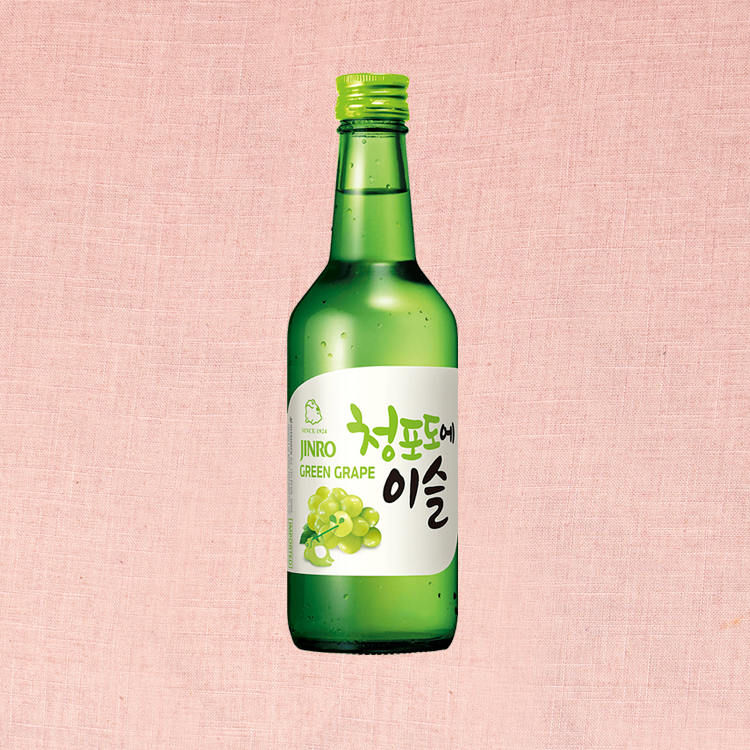 소주 Jinro Chamisul Soju Green Grape 360ml